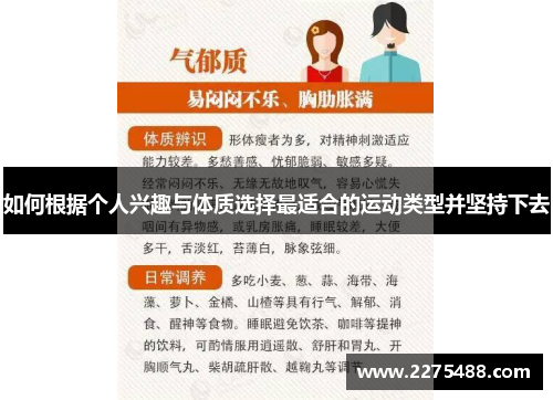 如何根据个人兴趣与体质选择最适合的运动类型并坚持下去